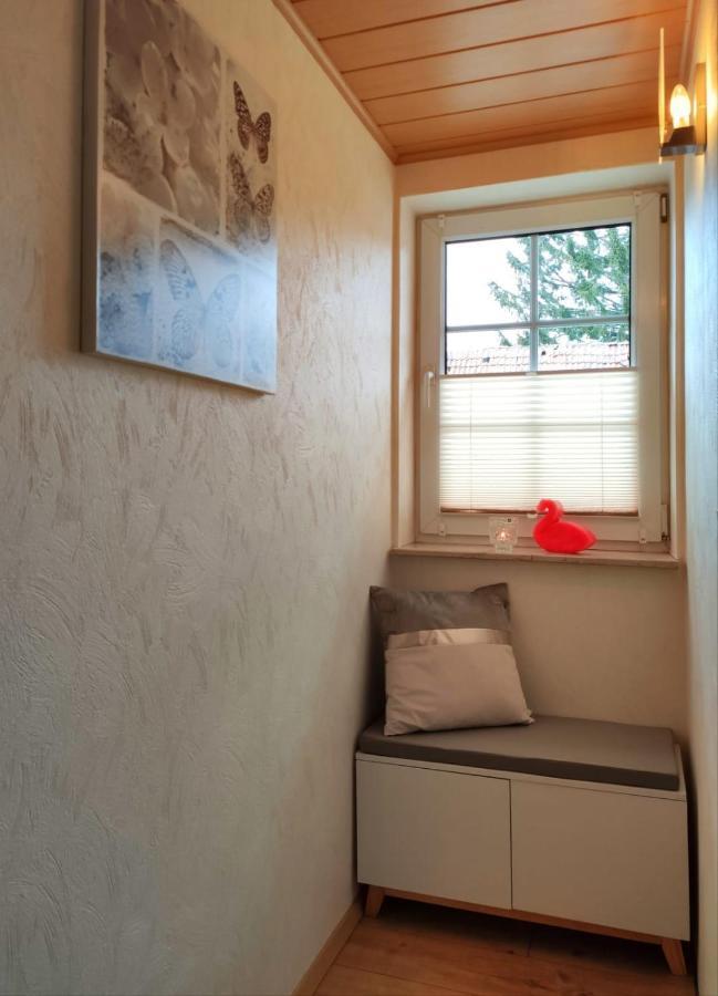 Ferienhaus Blaue Blume Mit 11 Kw Ladestation, Kamin, Terrasse, Eingezaeuntem Garten, Sauna, Wlan, Netflix, 2 Hunde Willkommen! Güntersberge Exteriér fotografie